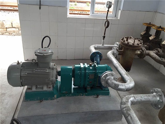 凸輪轉(zhuǎn)子泵在汽柴油掃倉(cāng)工位泵房圖 凸輪轉(zhuǎn)子泵在汽柴油掃倉(cāng)工位泵房圖